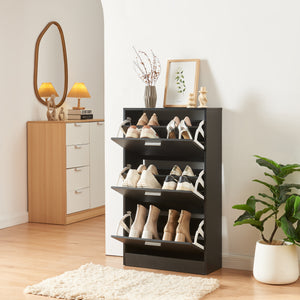 Schuhschrank Sykkylven [en.casa] - premiumXL