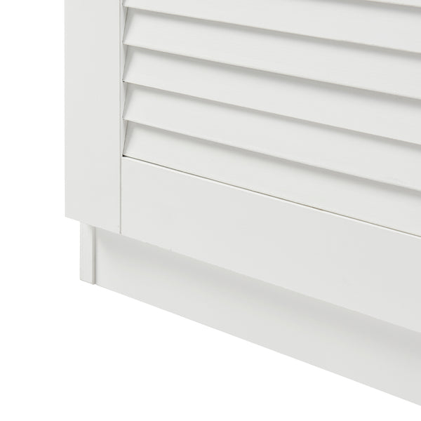Schoenenkast Løten 62x125x36 cm wit [en.casa]