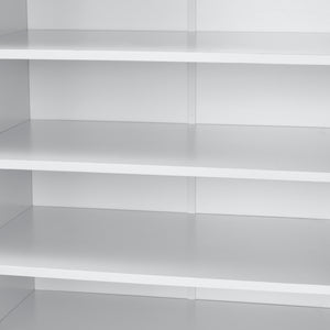 Armoire à chaussures Notribontaa avec 2 portes 108 x 55 x 35 cm [en.casa] 
