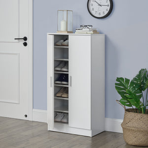 Armoire à chaussures Notribontaa avec 2 portes 108 x 55 x 35 cm [en.casa] 
