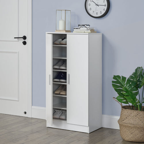 Armoire à chaussures Notribontaa avec 2 portes 108 x 55 x 35 cm [en.casa] 
