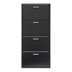 Schoenenkast Sykkylven kleppen met bovenblad [en.casa]