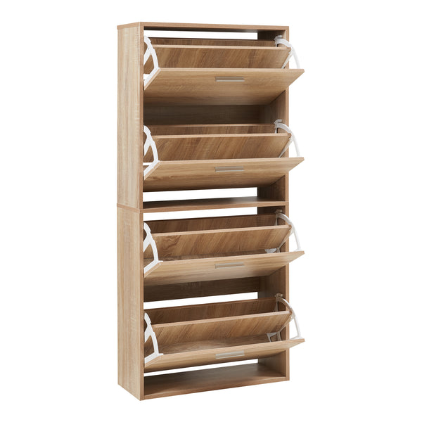 Schoenenkast Sykkylven kleppen met bovenblad [en.casa]