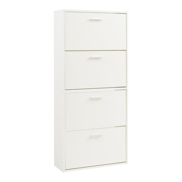 Schoenenkast Sykkylven kleppen met bovenblad [en.casa]