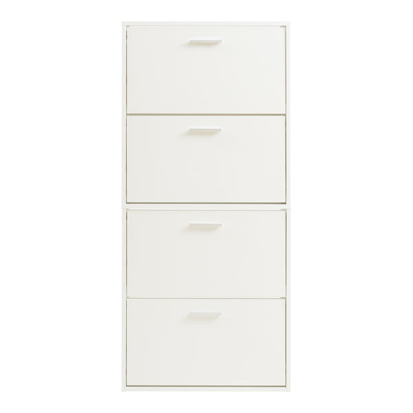 Schoenenkast Sykkylven kleppen met bovenblad [en.casa]