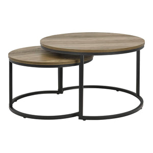 Set de 2 tables basses gigognes Christchurch [en.casa]
