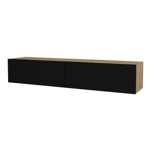Meuble TV Toivakka 135 x 31 x 25 cm [en.casa]