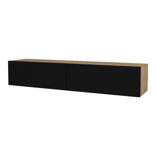 Meuble TV Toivakka 135 x 31 x 25 cm [en.casa]