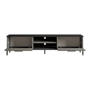 Meuble TV Lempäälä à 2 portes 39 x 160 x 35 cm [en.casa]