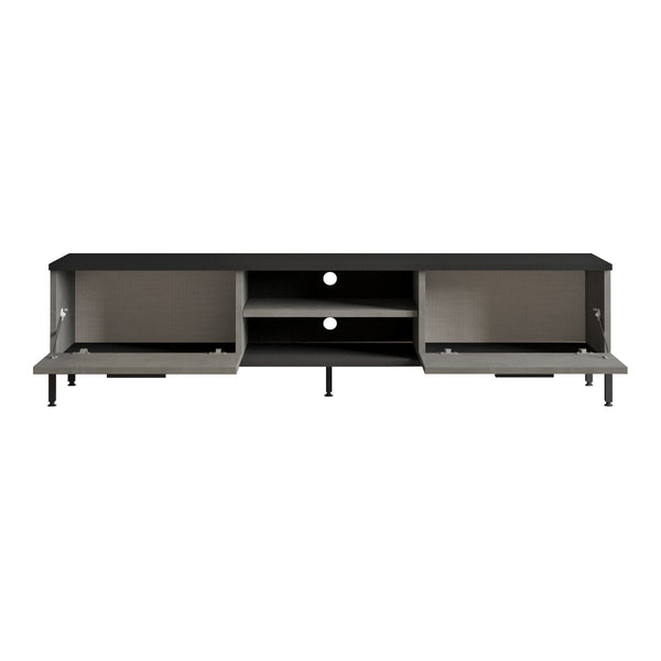 Meuble TV Lempäälä à 2 portes 39 x 160 x 35 cm [en.casa]