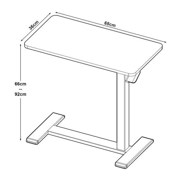 Table réglable pour ordinateur portable Klirg [en.casa] 