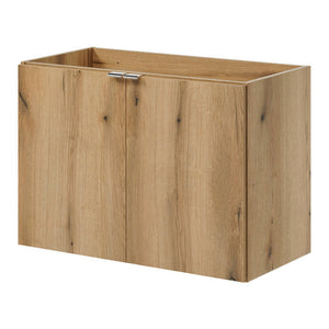 Meuble sous lavabo avec vasque NEWPORT 80 x 71 x 40 cm avec portes aspect chêne [en.casa]