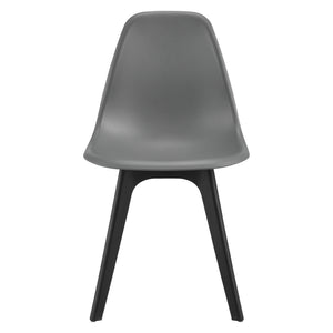 Set de 4 Chaises Brevik Plastique 83 x 54 x 48 cm Plusieurs couleurs [en.casa]