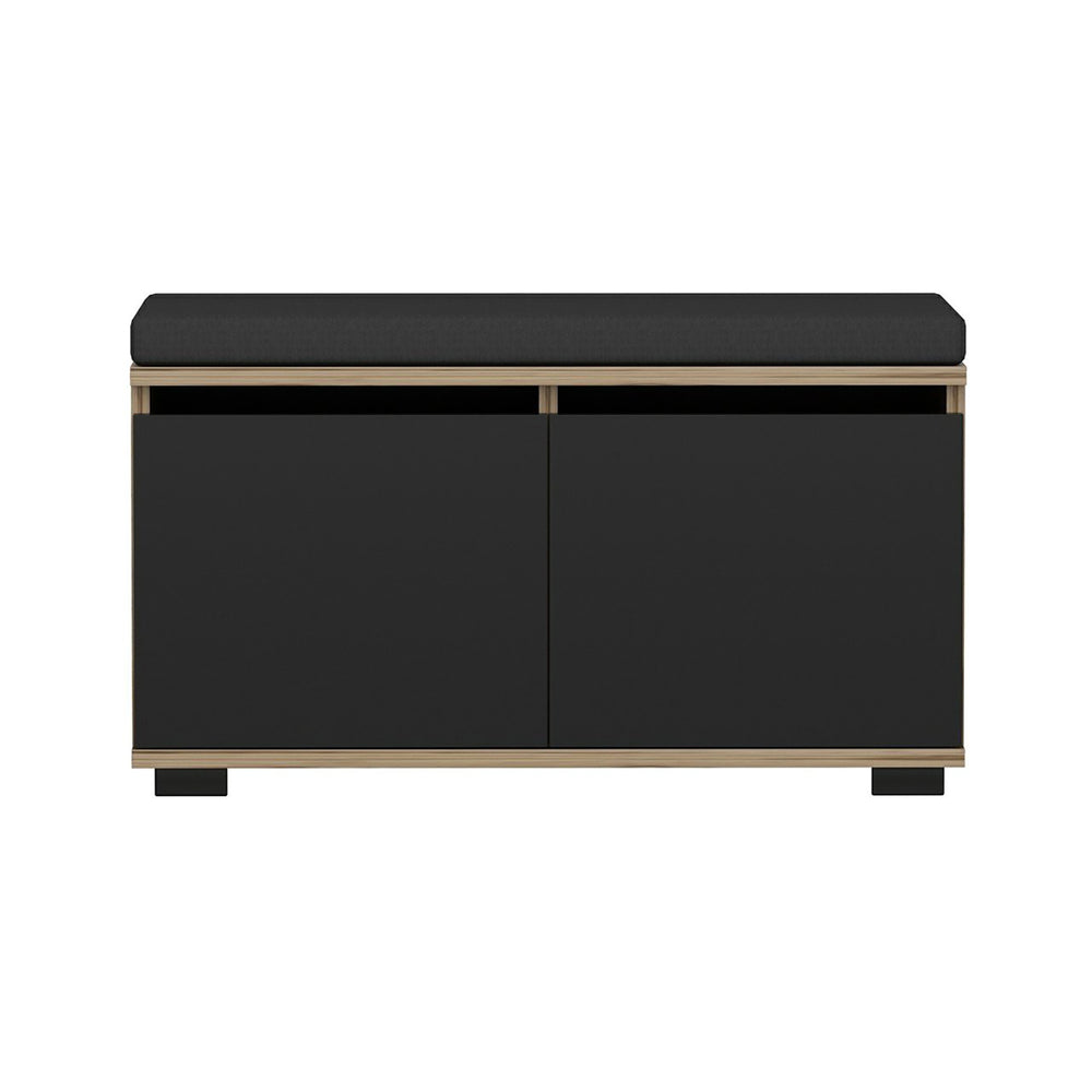 Banc à chaussures Brande avec 4 compartiments de rangement 42x80x35cm en différentes couleurs [en.casa] - premiumXL