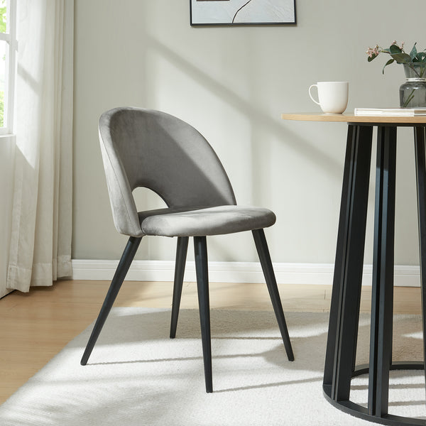 Lot de chaises de salle à manger Karijoki 77 x 50 x 55 cm [en.casa]