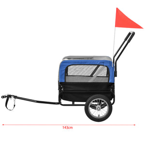 Remorque vélo pour chien pro.tec