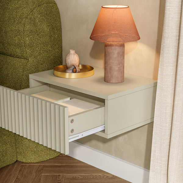 Table de chevet suspendue lot de 2 Nand [en.casa]