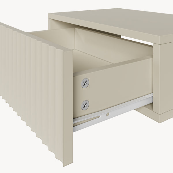 Table de chevet suspendue lot de 2 Nand [en.casa]