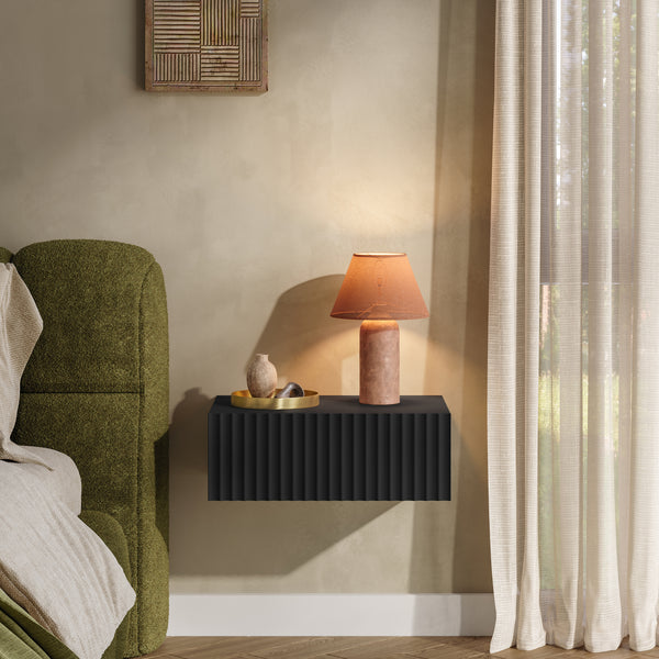 Lot de 2 tables de chevet murales Nand [en.casa]