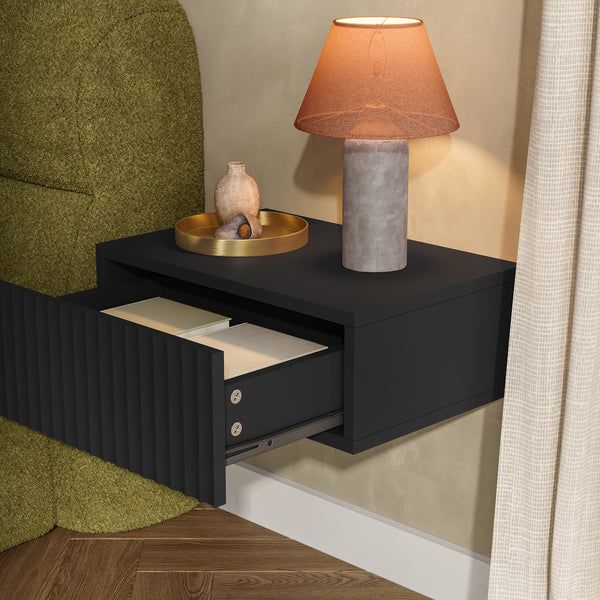 Lot de 2 tables de chevet murales Nand [en.casa]