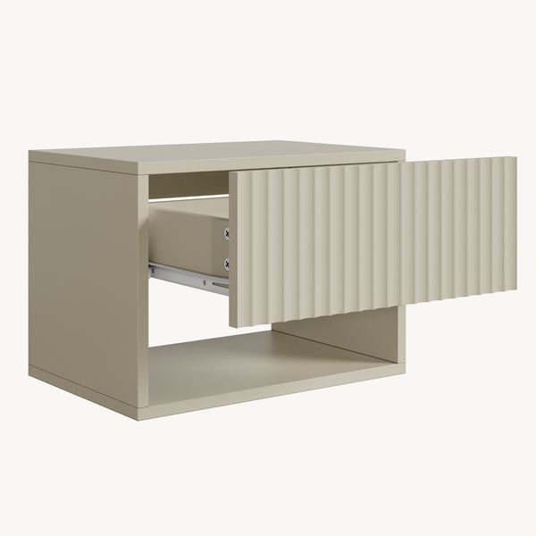 Lot de 2 tables de chevet murales Nand [en.casa]