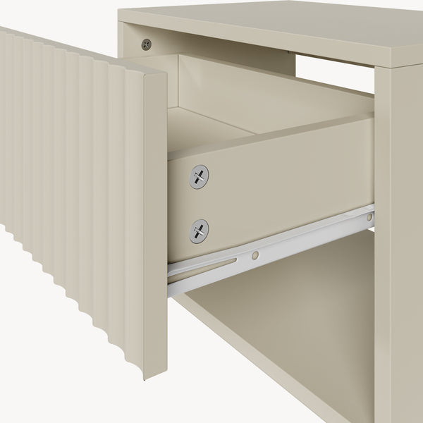Lot de 2 tables de chevet murales Nand [en.casa]
