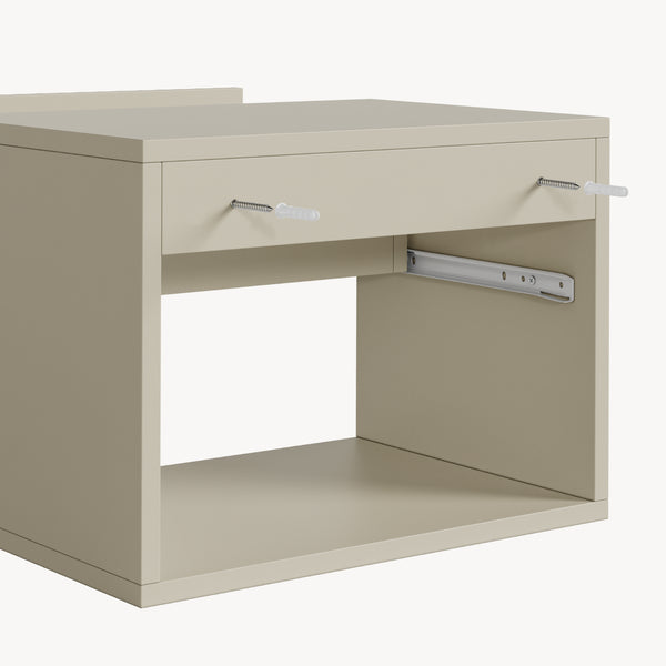Lot de 2 tables de chevet murales Nand [en.casa]