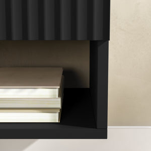 Lot de 2 tables de chevet murales Nand [en.casa]