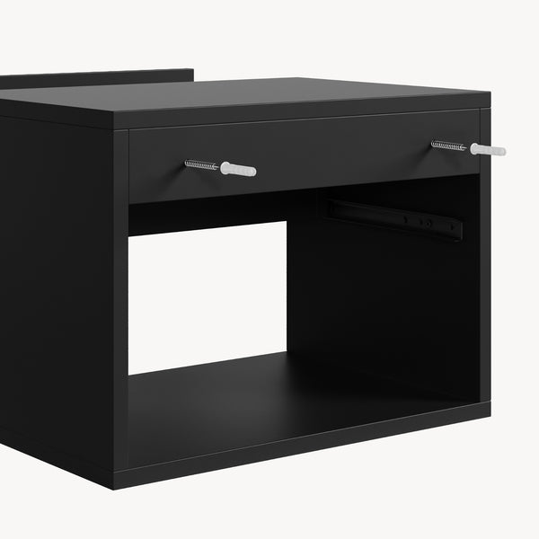 Lot de 2 tables de chevet murales Nand [en.casa]