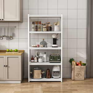 [en.casa] Keukenkast Austrheim open kast 183x90x40 cm - 2 varianten