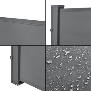 Windscherm uittrekbaar zijluifel - 11 varianten