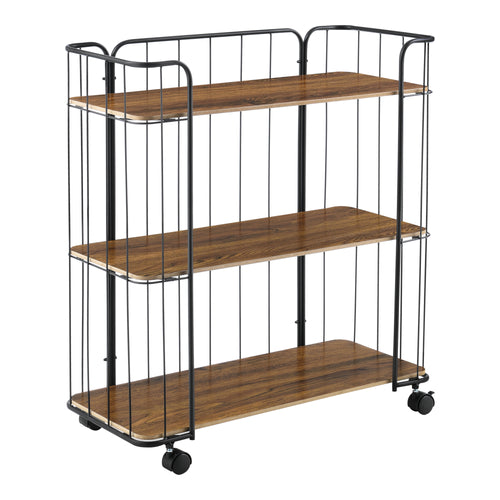 Keukentrolley met 3 planken 79x70x31 cm - verschillende kleuren