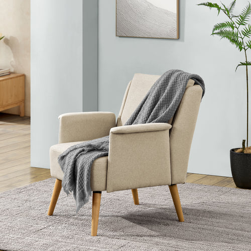 Fauteuil rembourré Edling en différentes couleurs [en.casa] - premiumXL