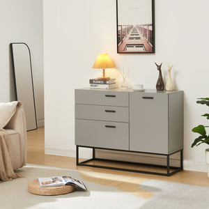 Sideboard Lavangen commode 75x100x35 cm [en.casa]