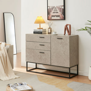 Sideboard Lavangen commode 75x100x35 cm [en.casa]