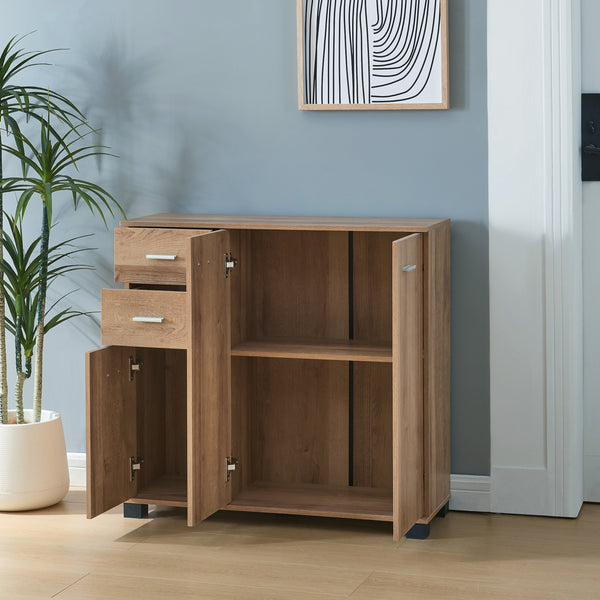 Commode Crimla 76 x 80 x 28 cm [en.casa]