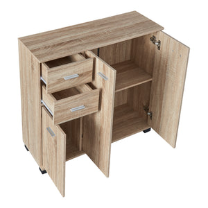 Commode Crimla 76 x 80 x 28 cm [en.casa]