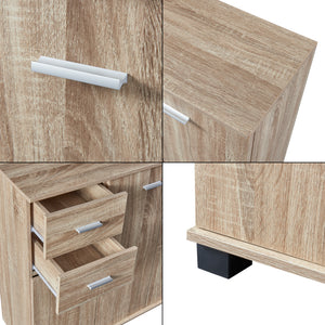 Commode Crimla 76 x 80 x 28 cm [en.casa]