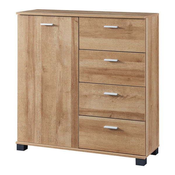 [en.casa] Halmeubel Döbritz 84x80x28 cm - 3 varianten