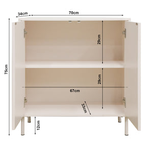 Sideboard Holea dressoir 75x70x34 cm [en.casa]