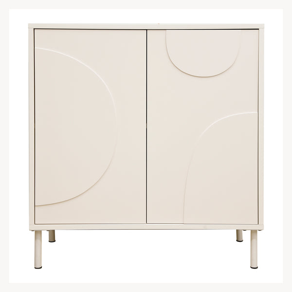 Commode Holea avec 2 portes 75 x 70 x 34 cm [en.casa] 