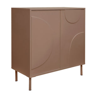 Commode Holea avec 2 portes 75 x 70 x 34 cm [en.casa] 