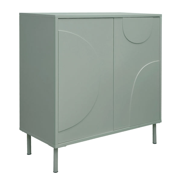 Commode Holea avec 2 portes 75 x 70 x 34 cm [en.casa] 