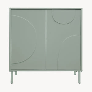 Commode Holea avec 2 portes 75 x 70 x 34 cm [en.casa] 