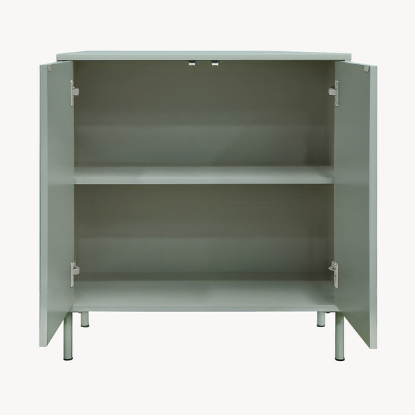 Commode Holea avec 2 portes 75 x 70 x 34 cm [en.casa] 