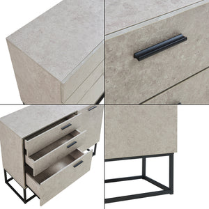 Sideboard Lavangen commode 75x100x35 cm [en.casa]