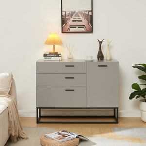 Sideboard Lavangen commode 75x100x35 cm [en.casa]
