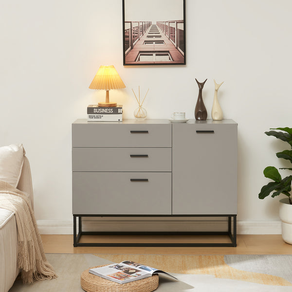 Sideboard Lavangen commode 75x100x35 cm [en.casa]