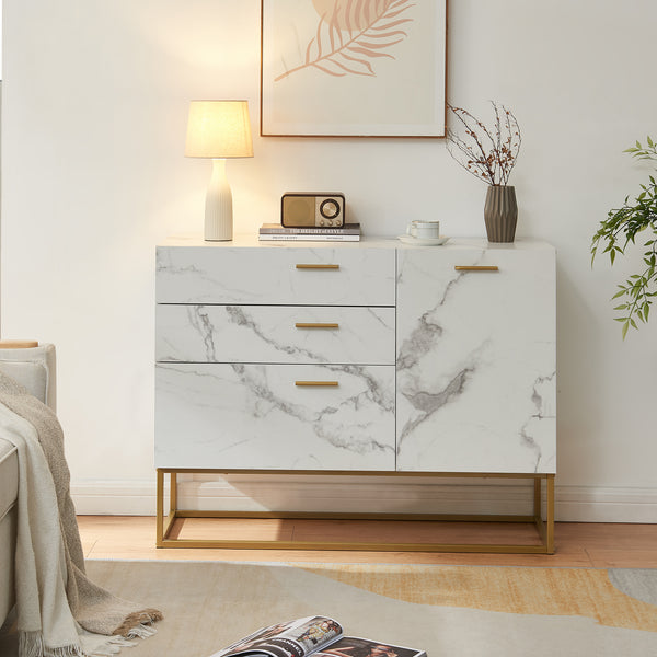 Sideboard Lavangen commode 75x100x35 cm [en.casa]