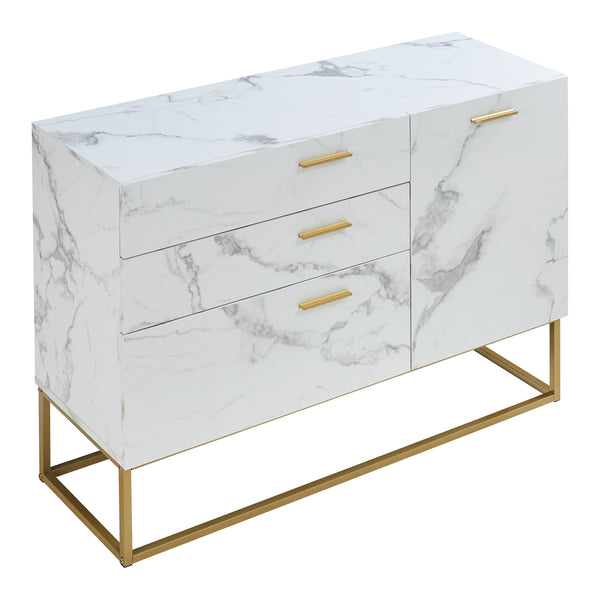 Sideboard Lavangen commode 75x100x35 cm [en.casa]